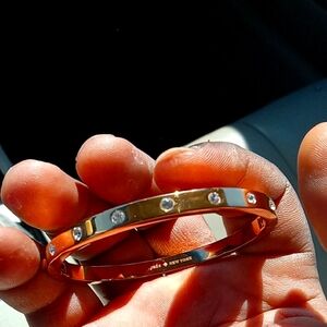 Kate Spade Bangle with Crystals
